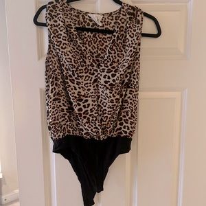 Animal Print Bodysuit